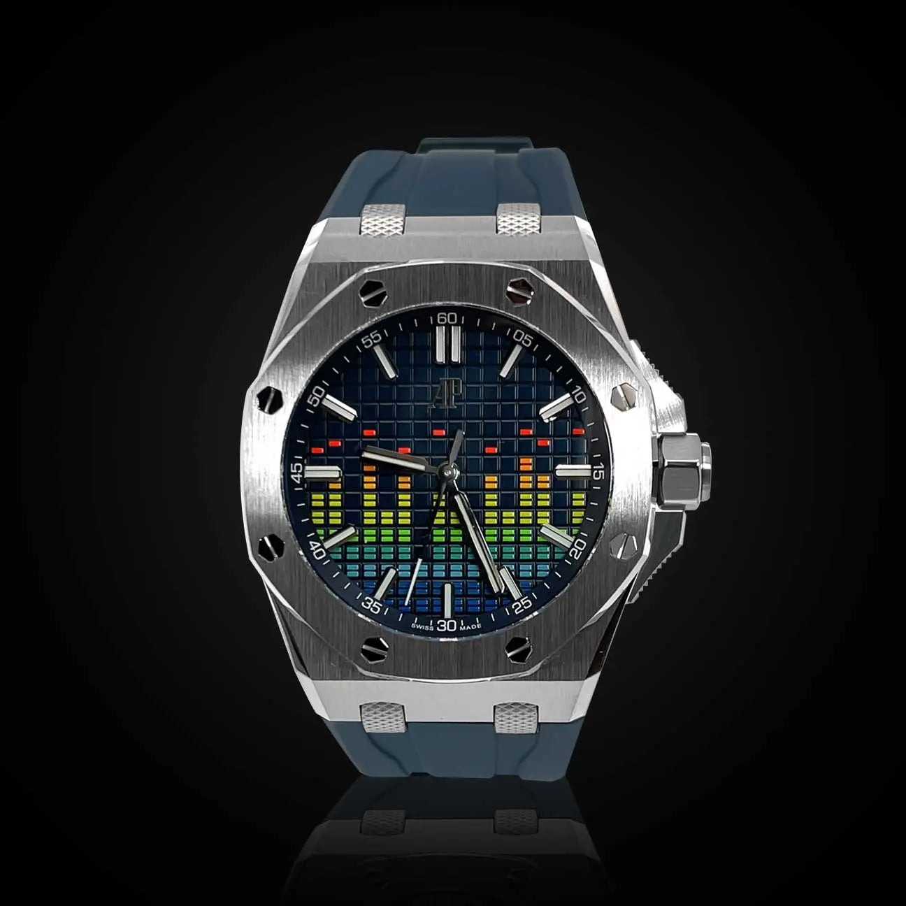 Audemars Piguet Royal Oak 43 mm Blue Dial 15600TI.OO.A343CA.01