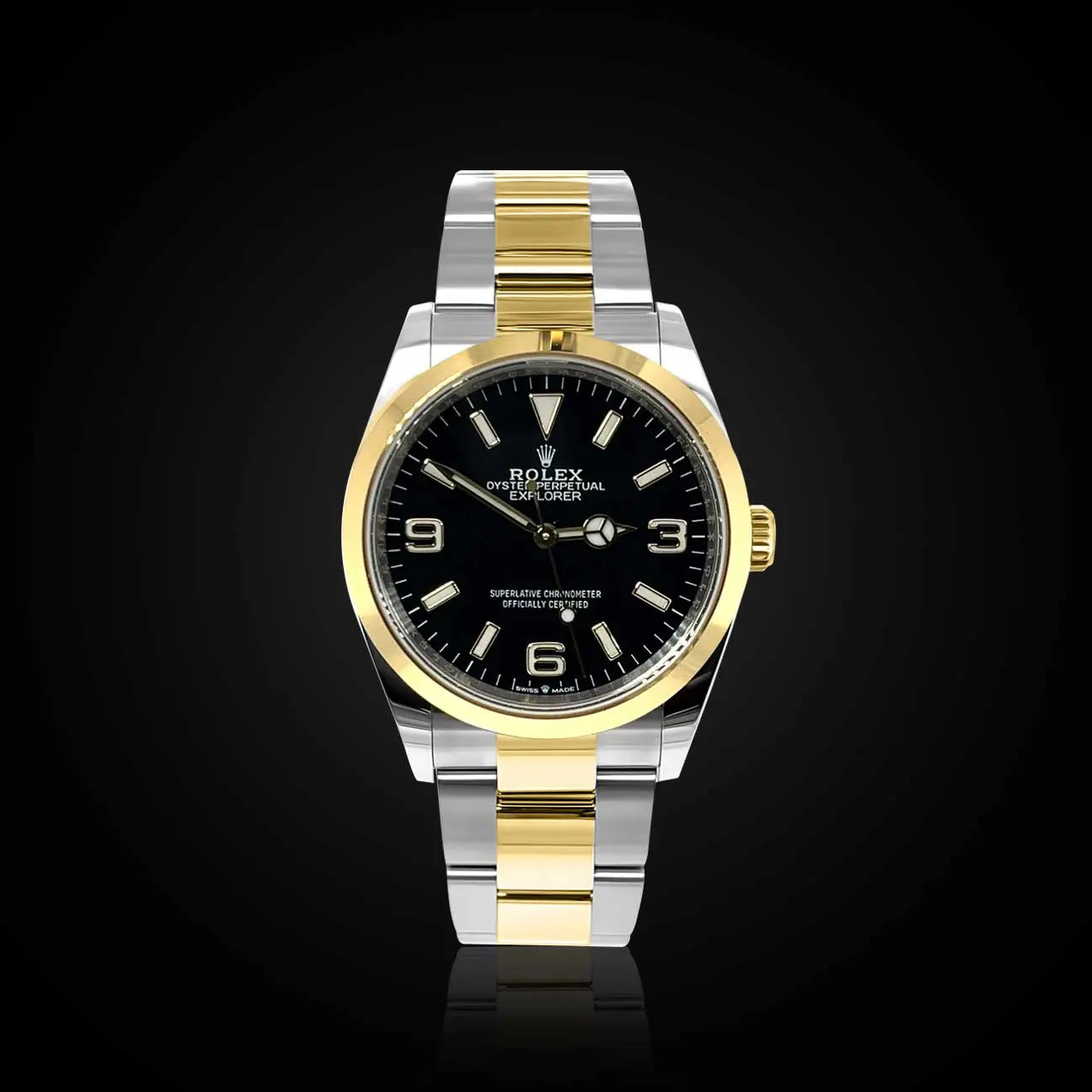 Rolex clearance explorer gold