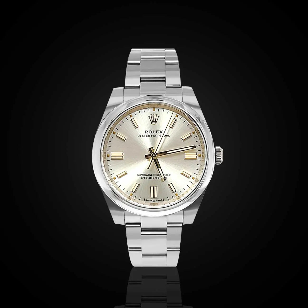 Rolex Oyster Perpetual 36 mm Silver Dial 126000 0001