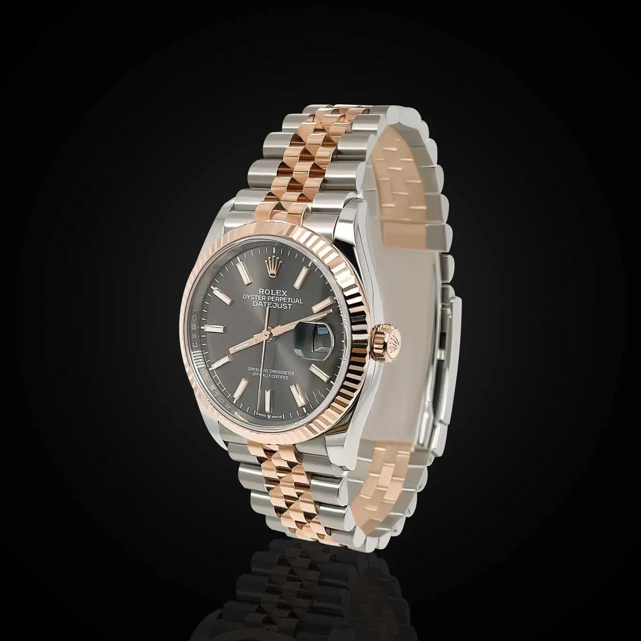 Rolex datejust 36 hot sale dark rhodium