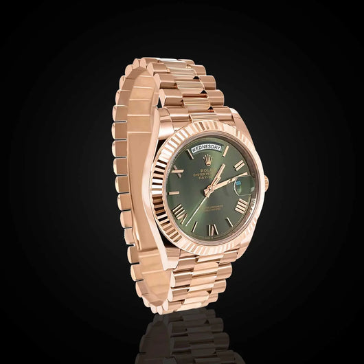 Rolex Day Date 40 mm Green Dial 228235-0025
