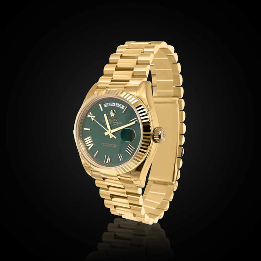 Rolex Day Date 40 mm Green Dial 228238-0061