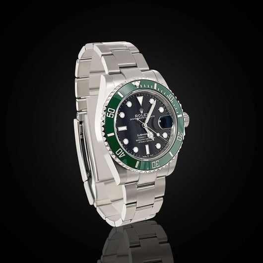 Rolex Black Stainless Steel Submariner 126610LV Men's Wristwatch 41 mm -  ShopStyle Jewelry