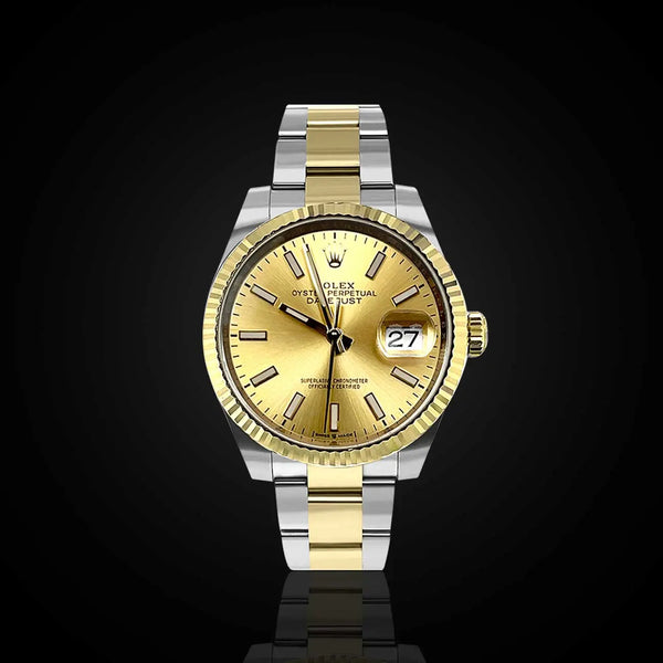 Rolex Datejust 36 mm Champagne Dial 126233-0016