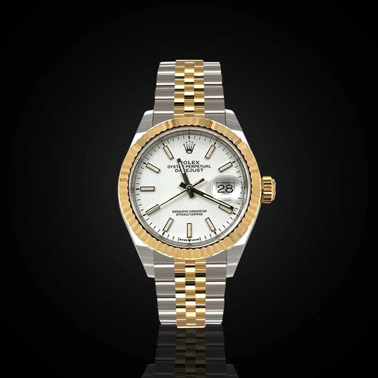 Rolex Datejust 36 mm White Dial 126233-0019