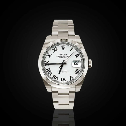 Rolex Datejust 41 mm White Dial 126300-0015
