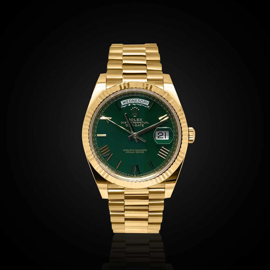 Rolex Day Date 40 mm Green Dial 228238-0061